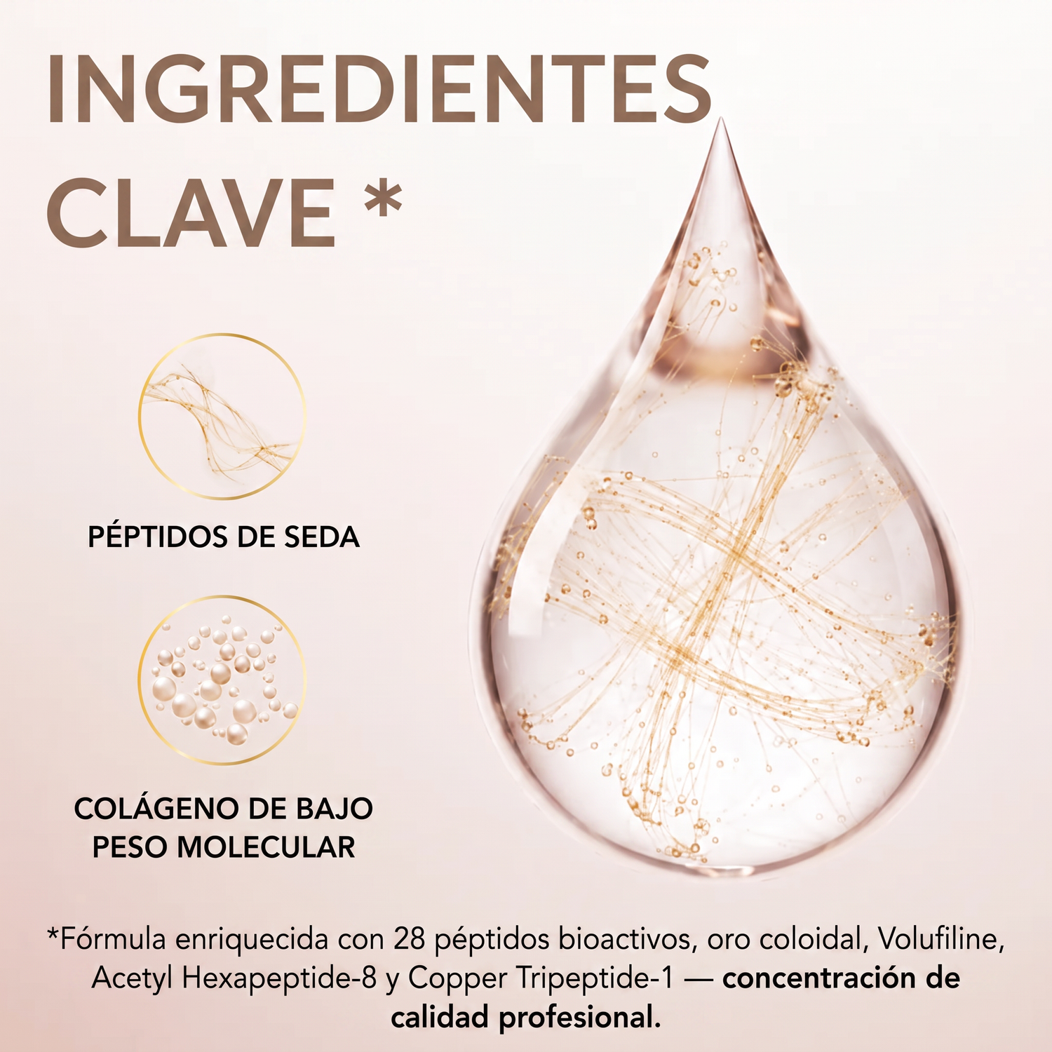 Nuvezza SedaLift™ | Sérum Reafirmante Coreano con Péptidos